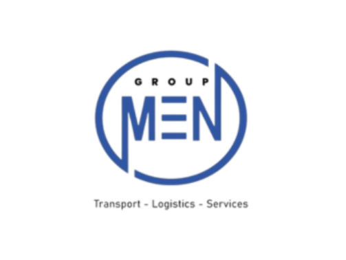 Men rectangular logo